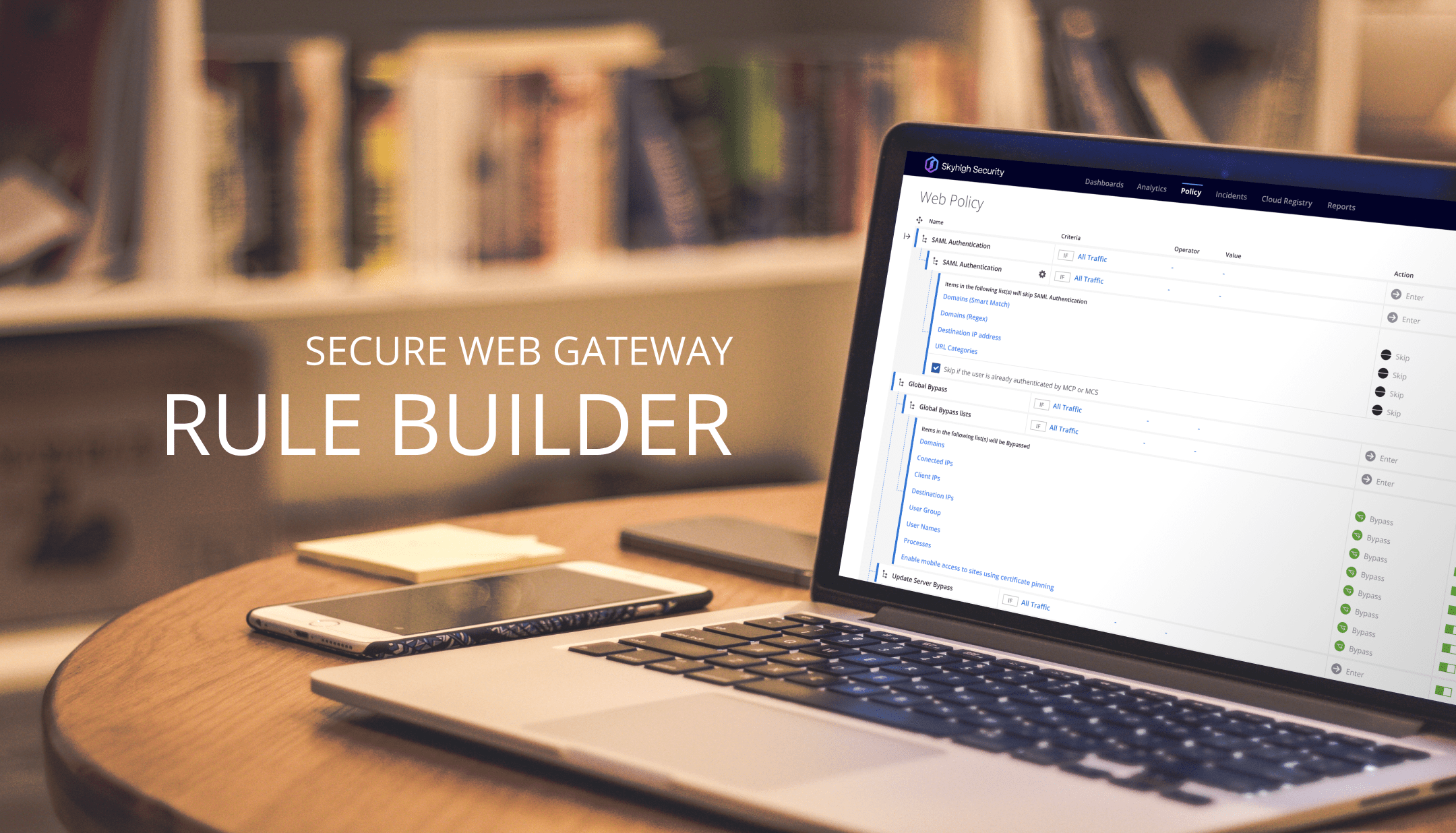 Web Security Rule Builder